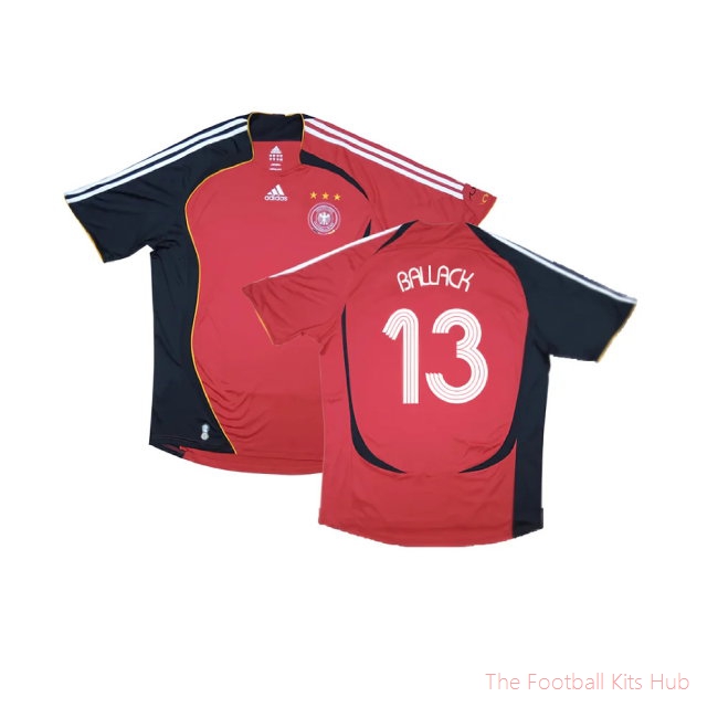 Germany 2006-08 Away Shirt ((Excellent) XXL) (Ballack 13)