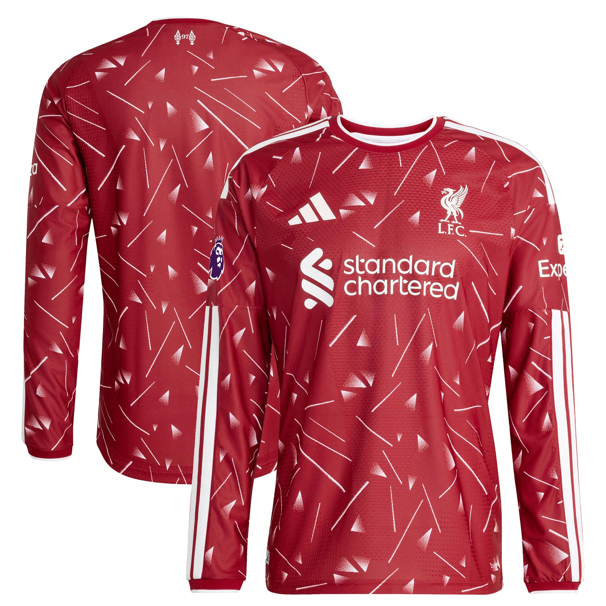 [SJH] Liverpool 2026/27 Home On-Field Authentic Long Sleeve Jersey - Red