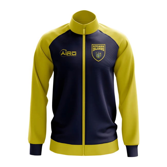 World Pitcairn Islands Concept Football Track Jacket (Navy)