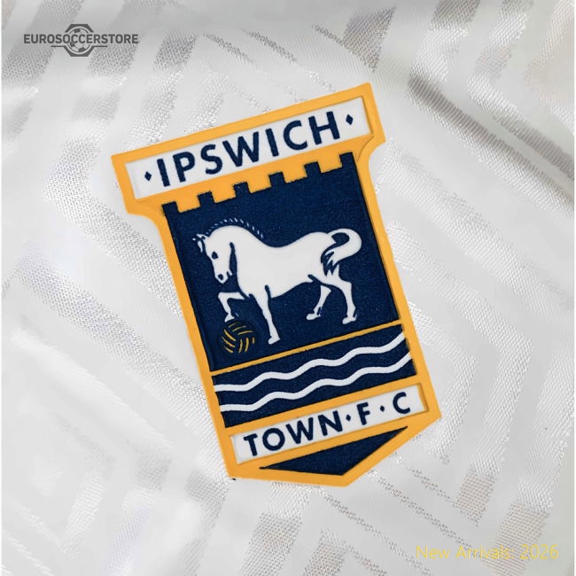First-class 1992-1994 Ipswich Town Umbro Retro Away Shirt