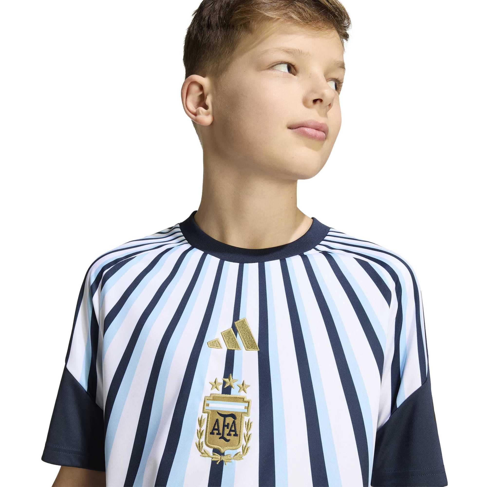 [SJH] Argentina National Team Youth 2026 Pre-Match Jersey Top - White
