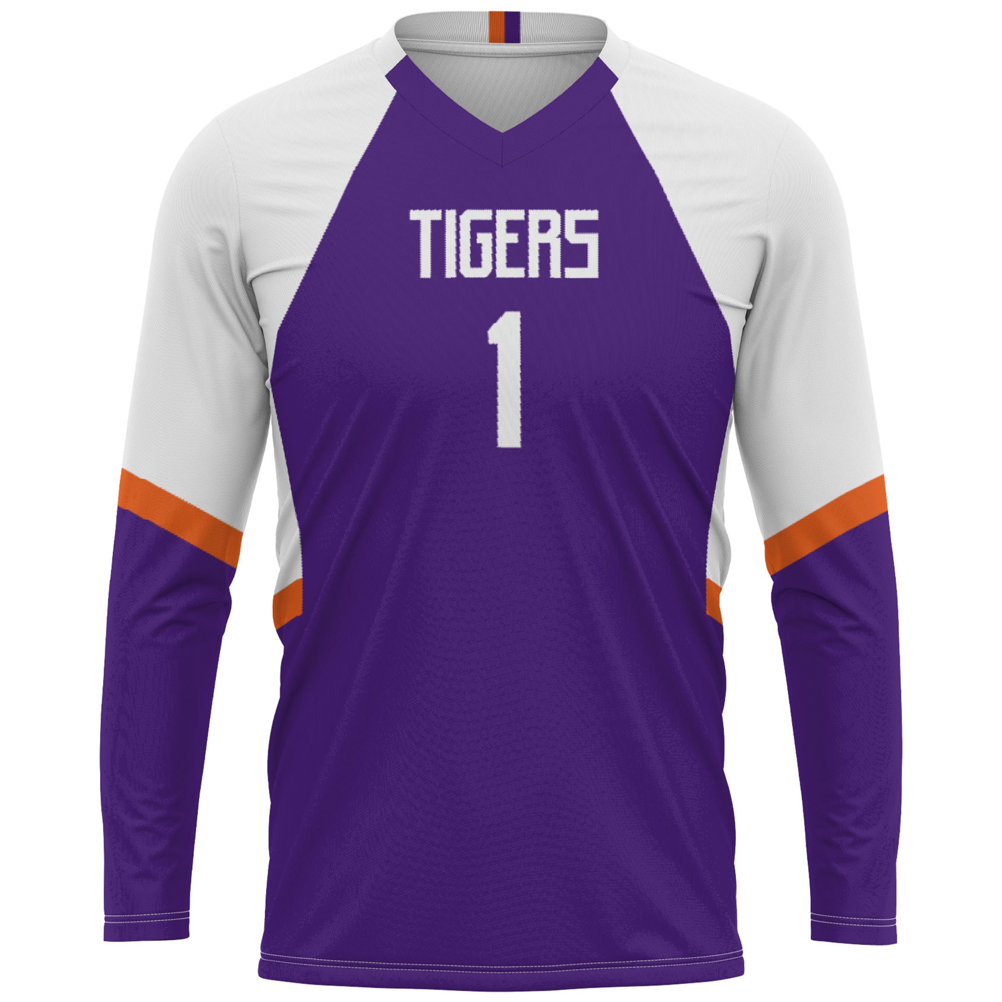 [DDG] Clemson Tigers GameDay Greats Unisex Lightweight Volleyball Jersey - Purple