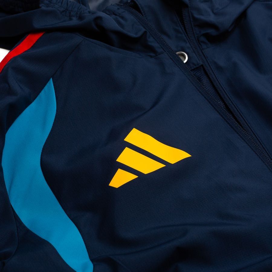 Spain Travel Jacket Tiro 26 All Weather World Cup 2026 Night Indigo