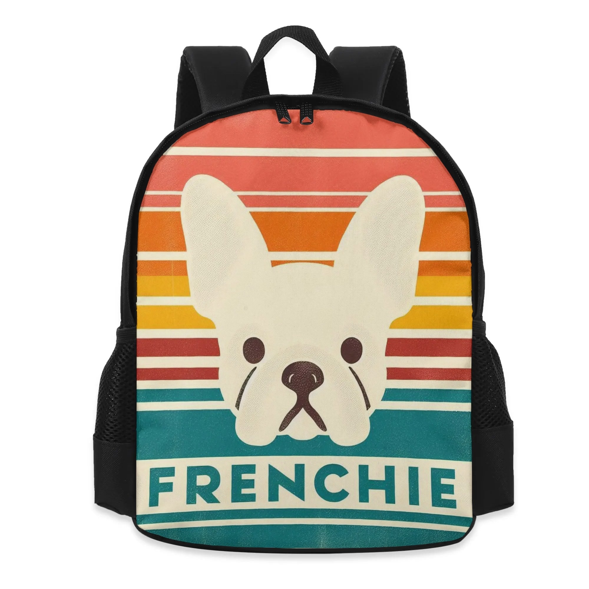 French Bulldog Lily Kids School Backpack Cute Frenchie Essential