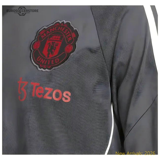 Performance 2024-2025 Man Utd EU Training Tee Carbon Premium