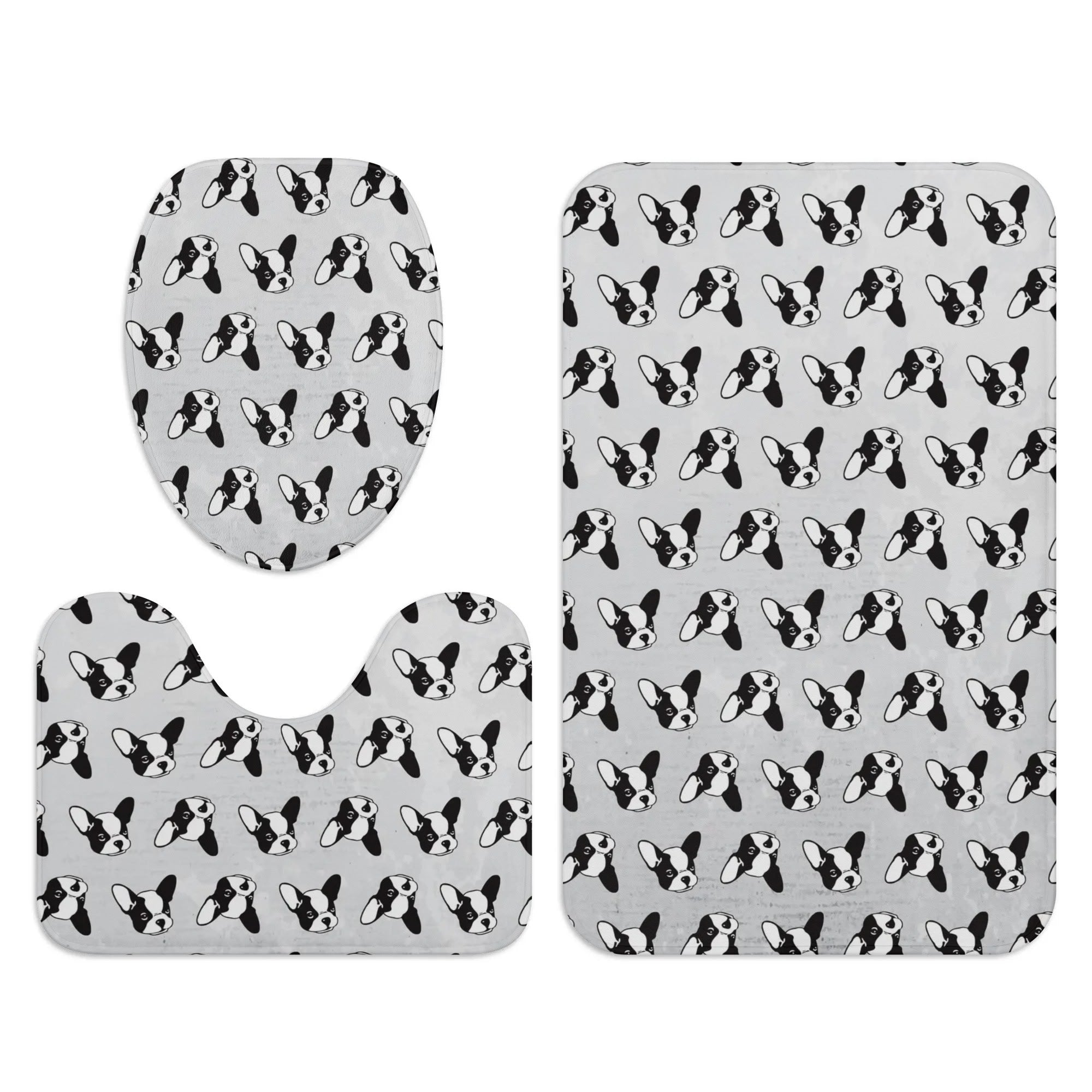 Comfortable Gus- - Bulldog Bathroom Toilet Set Outdoor Use