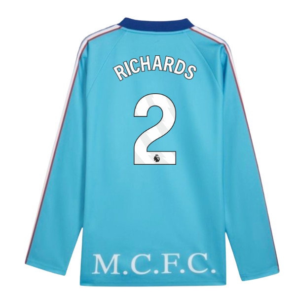 [DDJ] 2026-2027 Man City KING Jersey LS (Blue) (Richards 2)