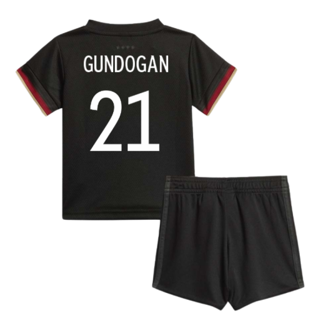 Authentic Germany 2020-2021 Official Away Kit Moisture-management