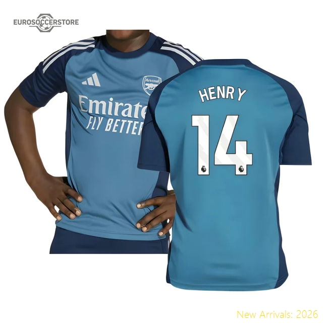 2025-2026 Arsenal Kids Durable Henry Jersey Dri-fit Quick-dry