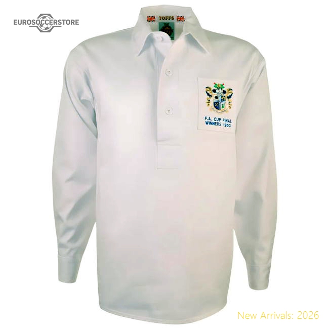Bury 1903 Fa Cup Final Retro Football Shirt - Cost-effective
