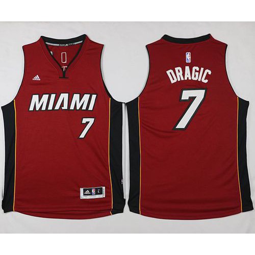 Goran #7 MIA Elite Collection NBA Authentic Jersey Athletic