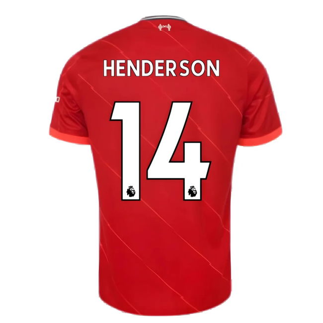 2021-2022 Liverpool Shirt (HENDERSON 14) (HENDERSON 14)