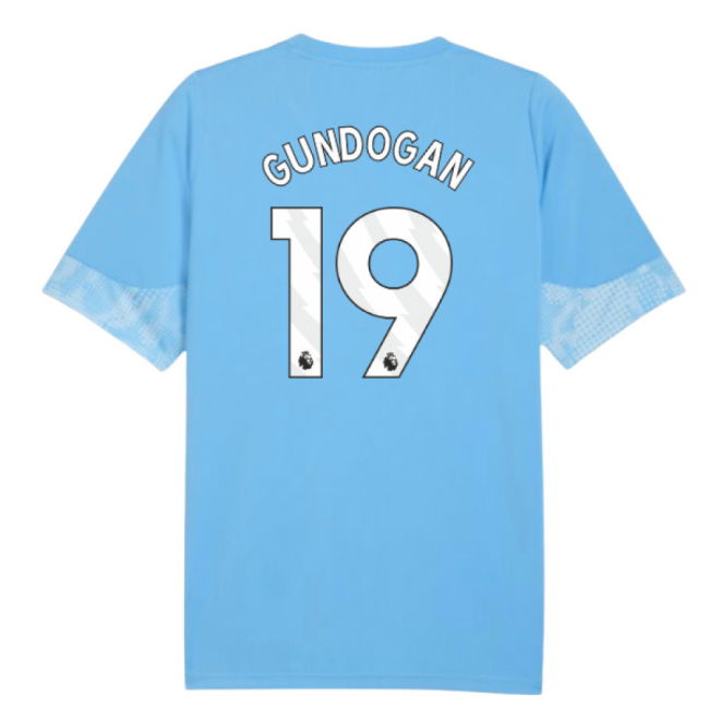 Man City Training Football Shirt 2025-20 - Gundogan 19 L M S