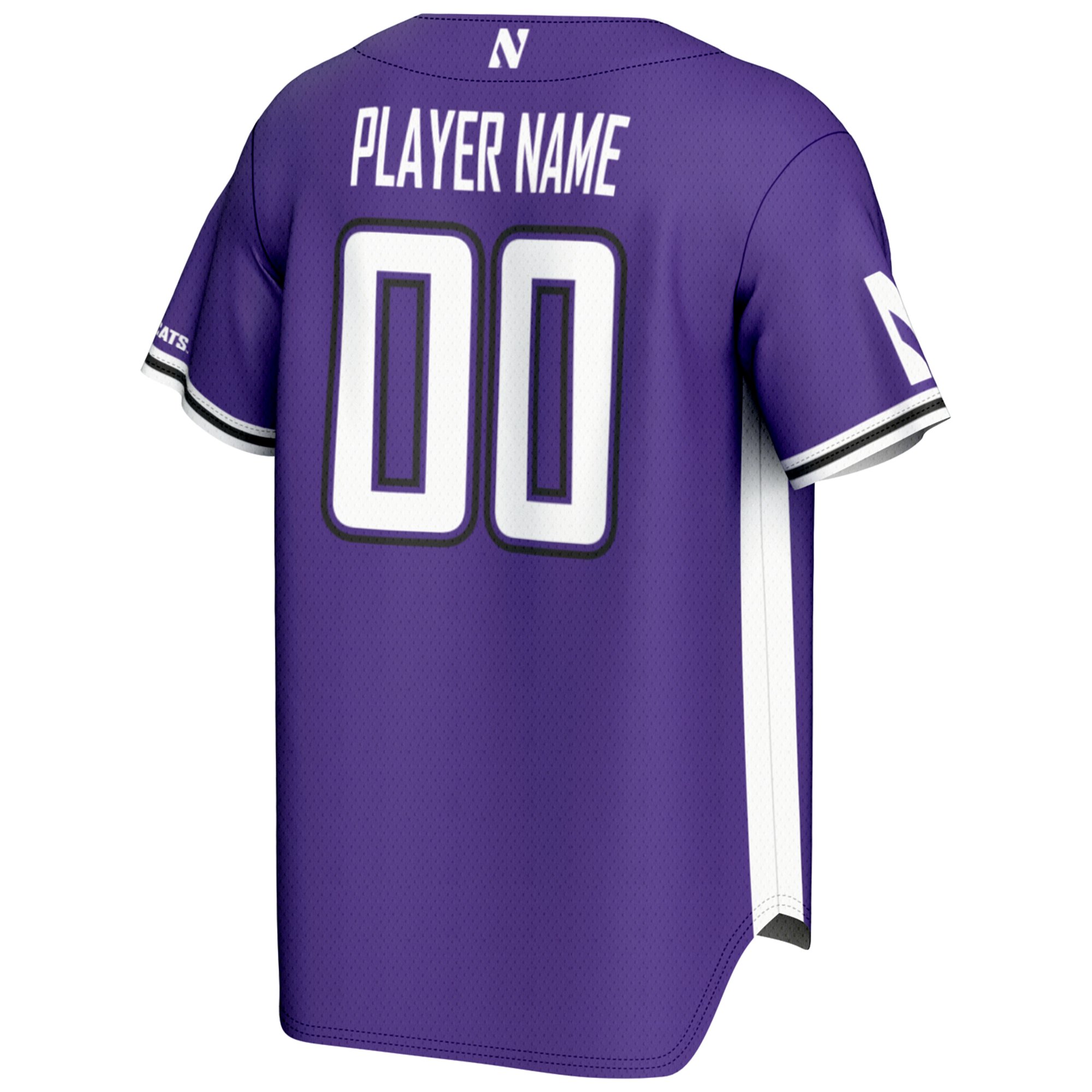 Northwestern Wildcats GameDay Greats Youth NIL Pick-A-Player Lightweight Baseball Jersey - Purple