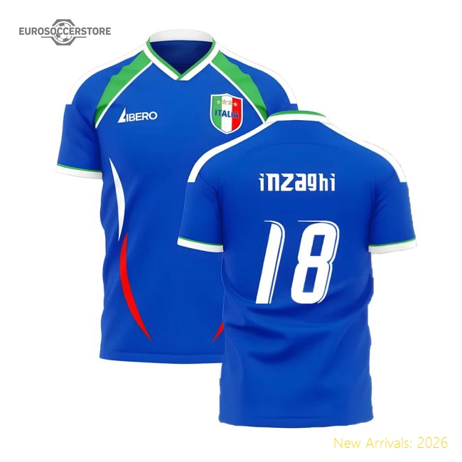 Italy 2006 Home Jersey Shirt Football Fan Apparel Supporter Collection