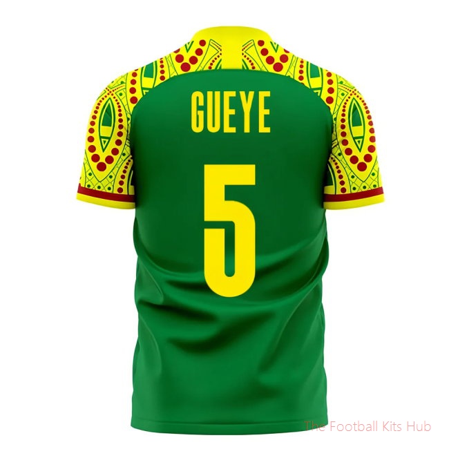 [LK] Senegal 2025/26 Away Football Kit (Libero) (GUEYE 5)