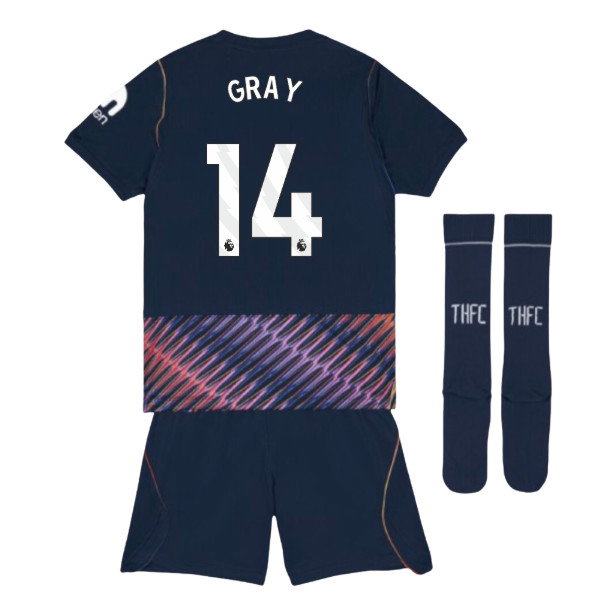 [JED] 2026-2027 Tottenham Away Little Kids Mini Kit (Gray 14)