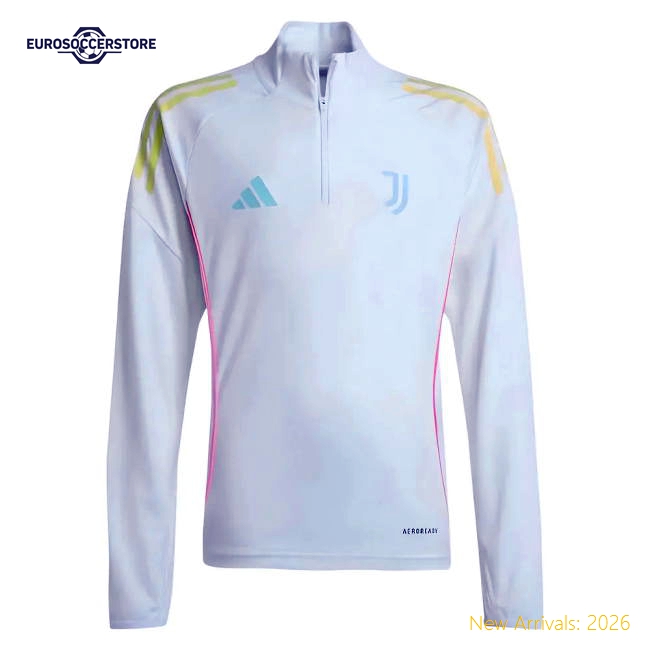 2025-2026 Juventus Training Top (White) - Kids
