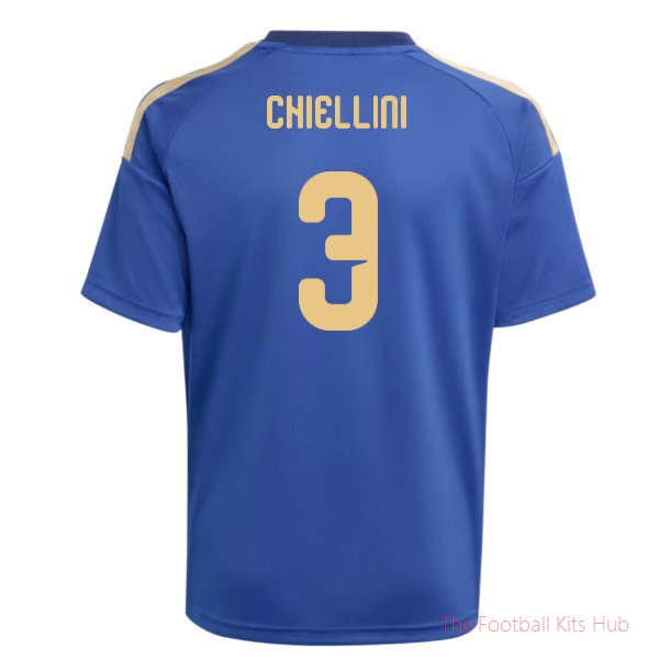[LK] 2026/27 Italy Home Jersey (Kids) (Chiellini 3) Jersey