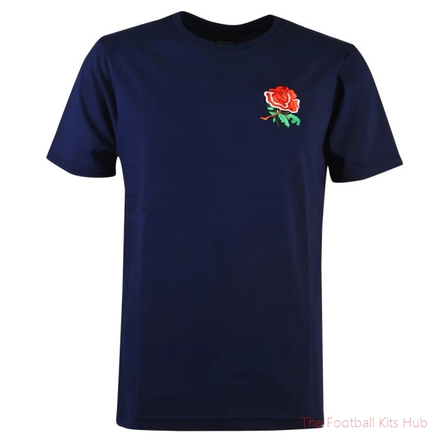 Men England Rugby T-Shirt - Navy UEFA Euro