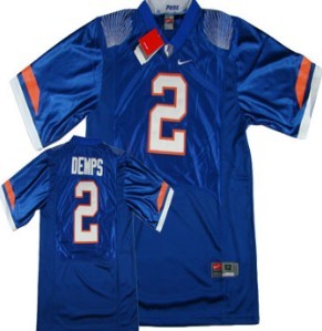 Men's None Blue 2024 high quality Jeff Demps #2 embroidered Jersey