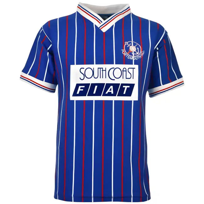 Portsmouth 1987-1988 Retro Football Shirt | Official Merchandise
