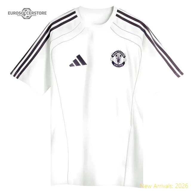 Classic Official 2025-2026 Man Utd UBP Tee White Official
