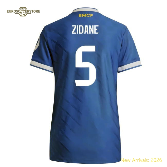 Elegant Womens Football Team Zidane Jersey 2025-2026 Moisture-wicking