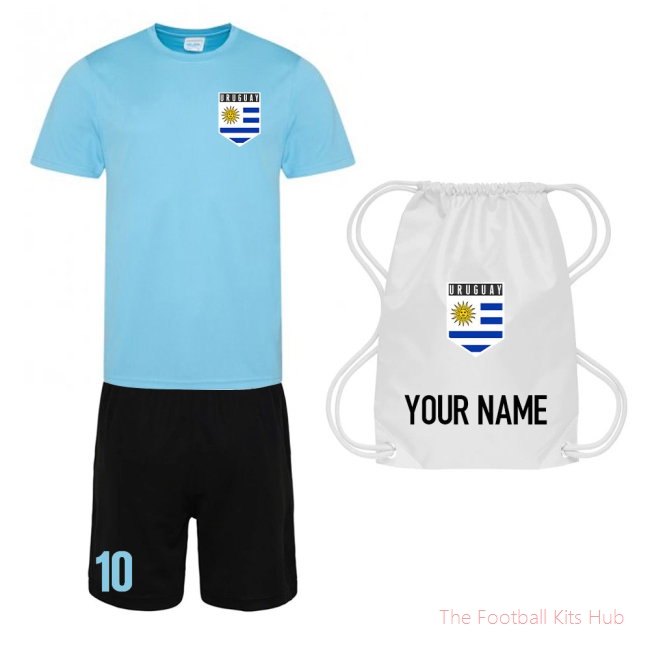 Men Personalised Uruguay Training Kit Package
