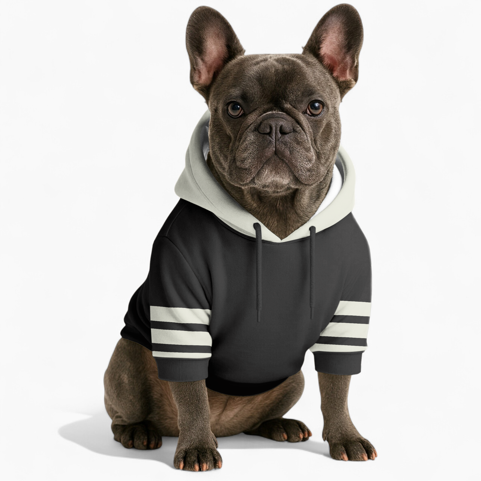 King - Comfy Frenchie Hoodie Outdoor Style | Stylish Look