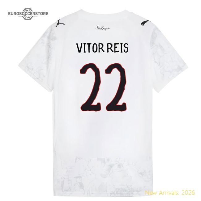 Official 2025-2026 Kidsuper X Manchester City Cwc Shirt (white)