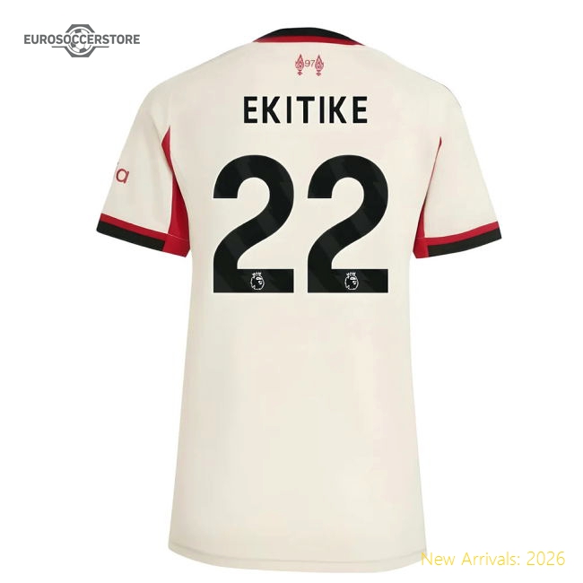 Stylish Liverpool Womens Ekitike Jersey 2025-2026 Stretchy