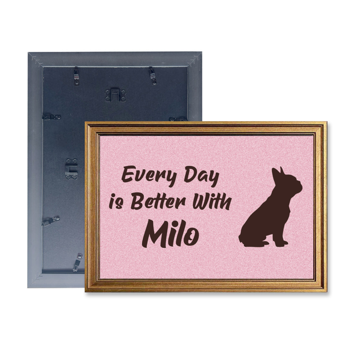 Pet-Lover Norm - Personalized Framed Poster • Wall Decoration for Home