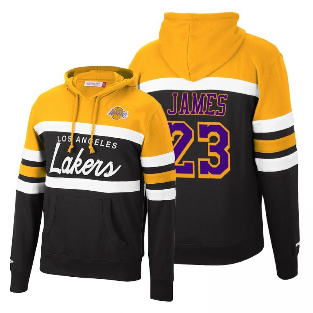 Fan Favorite Vintage Men's LAL #23 LeBron Black Basketball Jersey