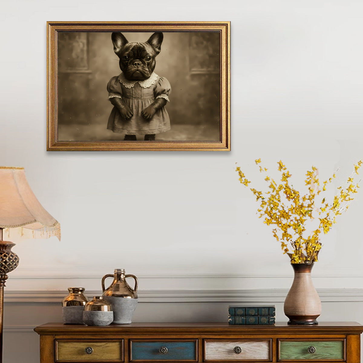 Zeus - Framed poster • Wall Decoration