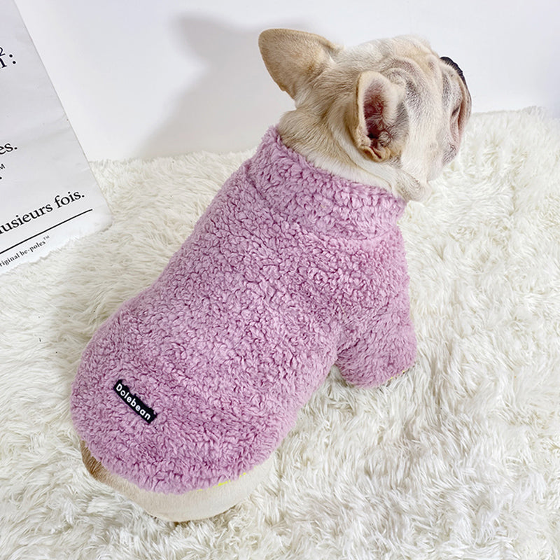 French Bulldog Trendy Winter Cloth For French Bulldog (wj12) Warm Dog Outfit