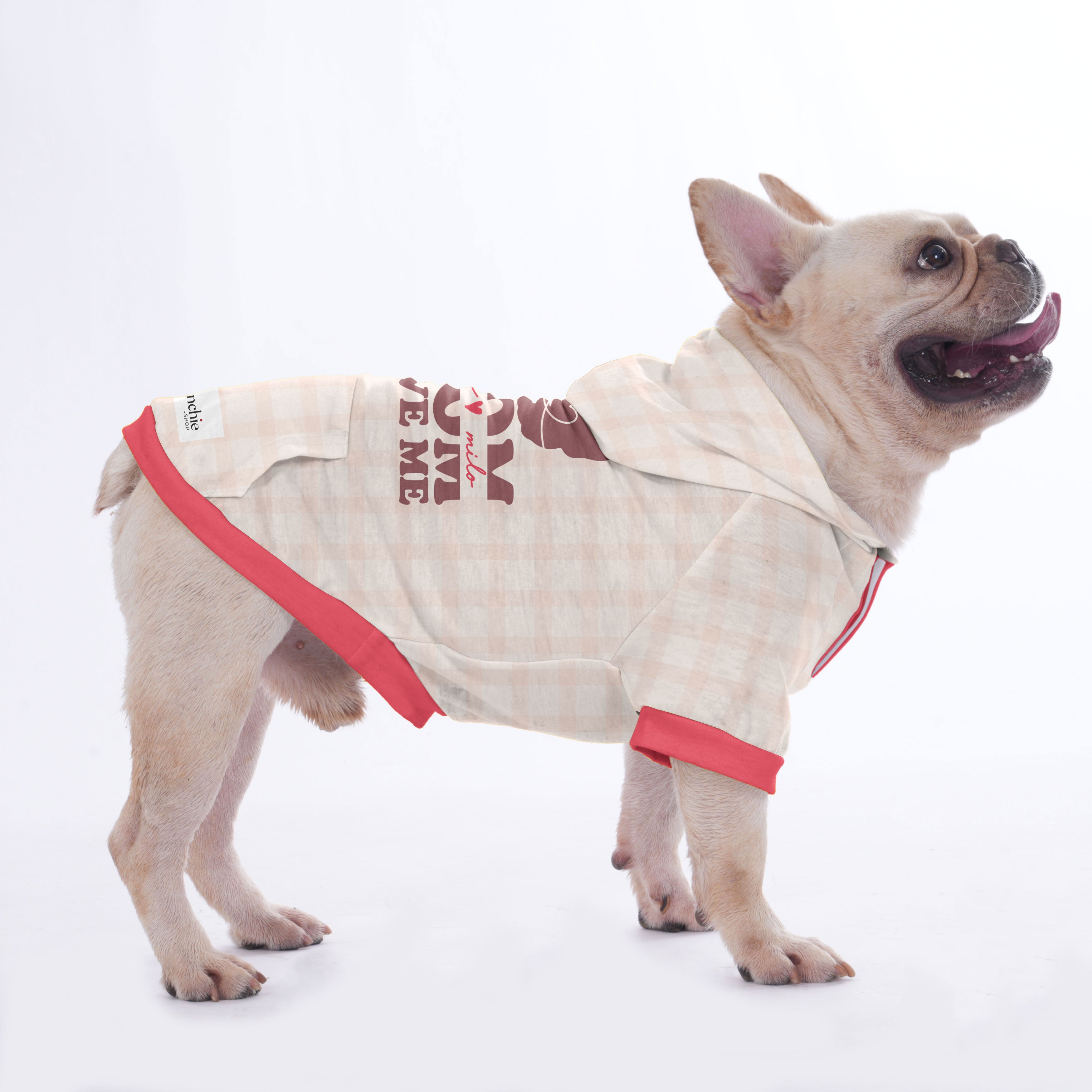 Custom French Bulldog Hoodies Featuring Your Dog's Name and Yours | Frenchie Shop Original