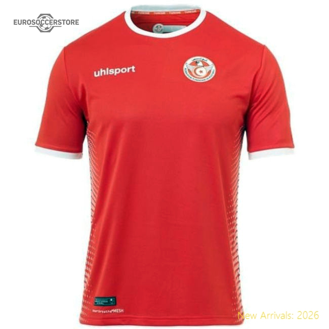 2018-2019 Tunisia Away Uhlsport Football Shirt - Premium Collection
