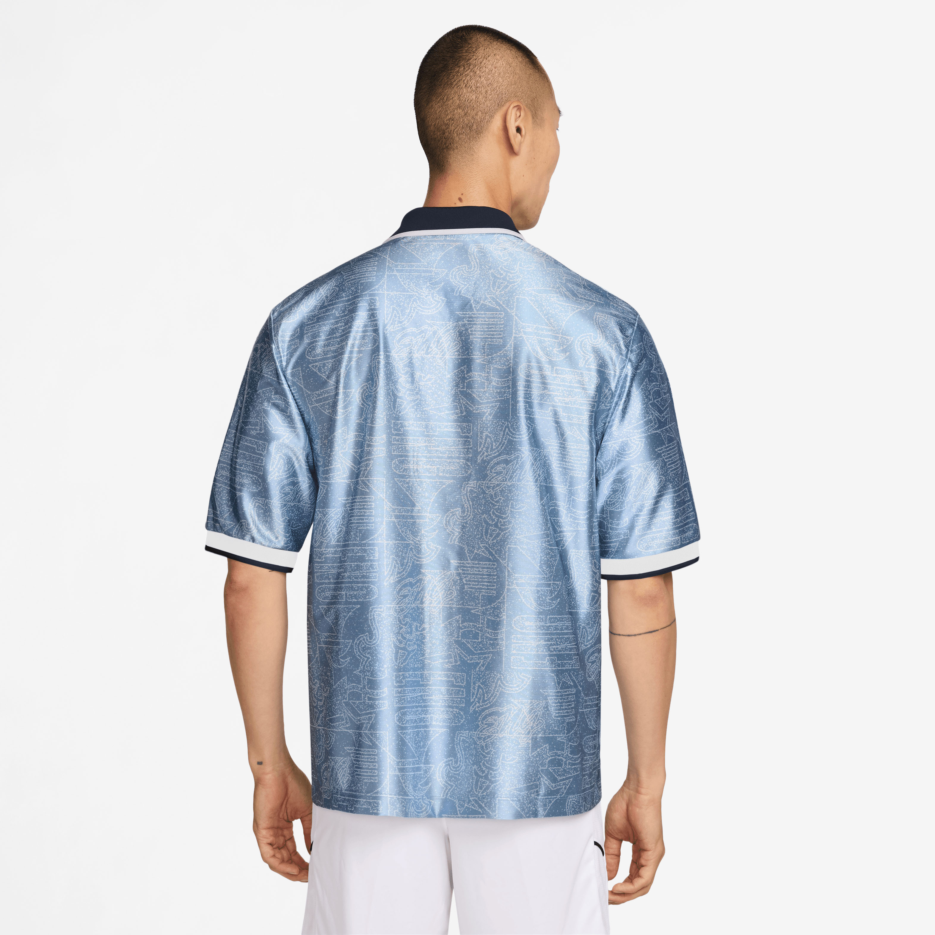 [SJH] England National Team Dri-FIT Energy Lifestyle Jersey - Blue