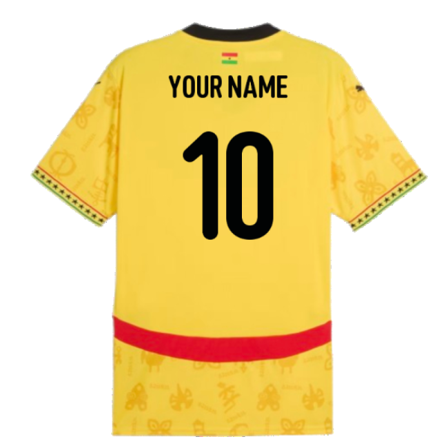 Durable Ghana Your 20242025 Away Shirt () Slim Breathable