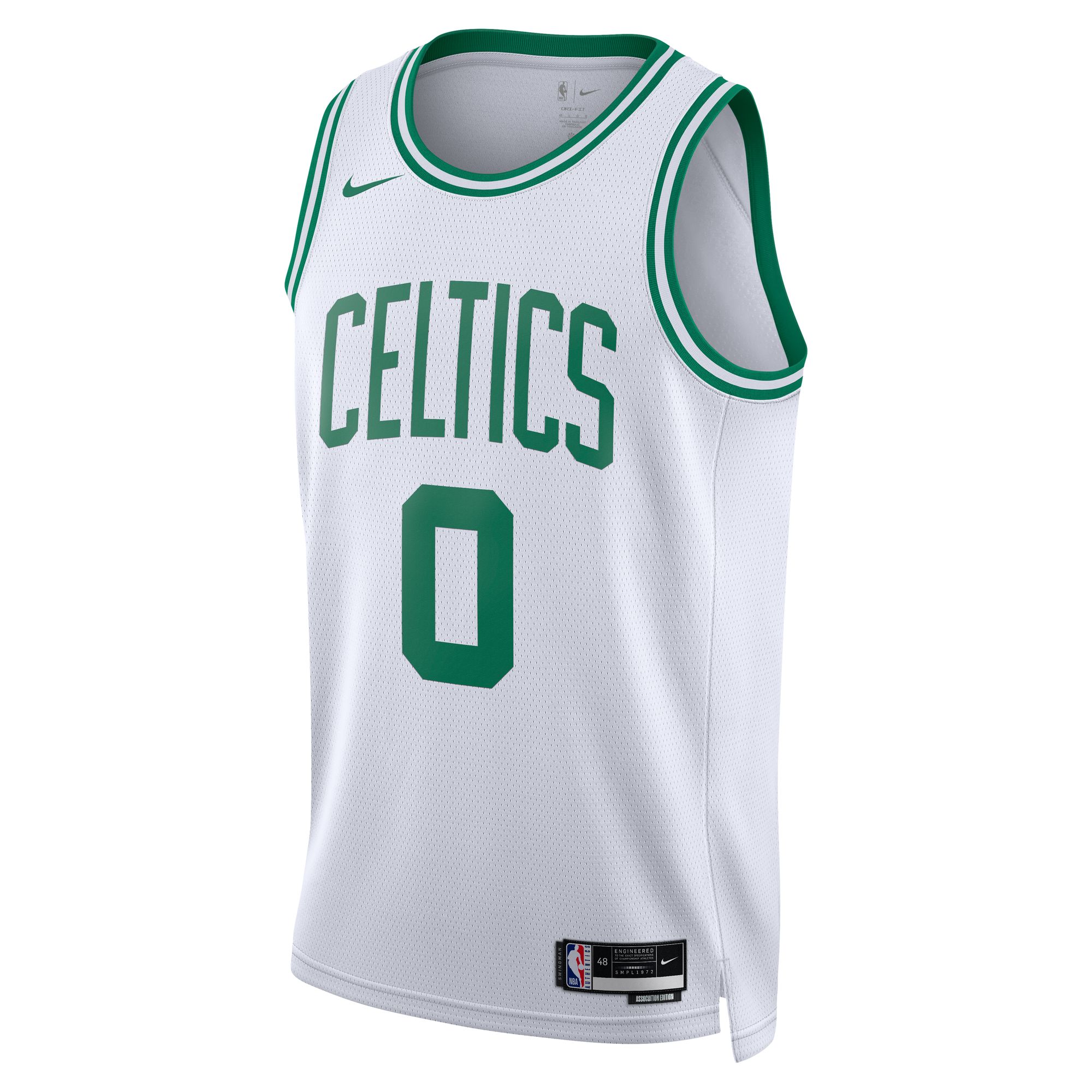 [LK] Jayson Tatum #0 Boston Celtics Unisex Swingman Jersey - Association Edition - White