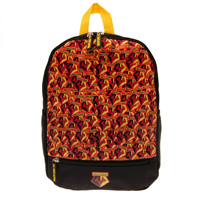 Watford FC Multi Crest Junior Backpack | Official Merchandise