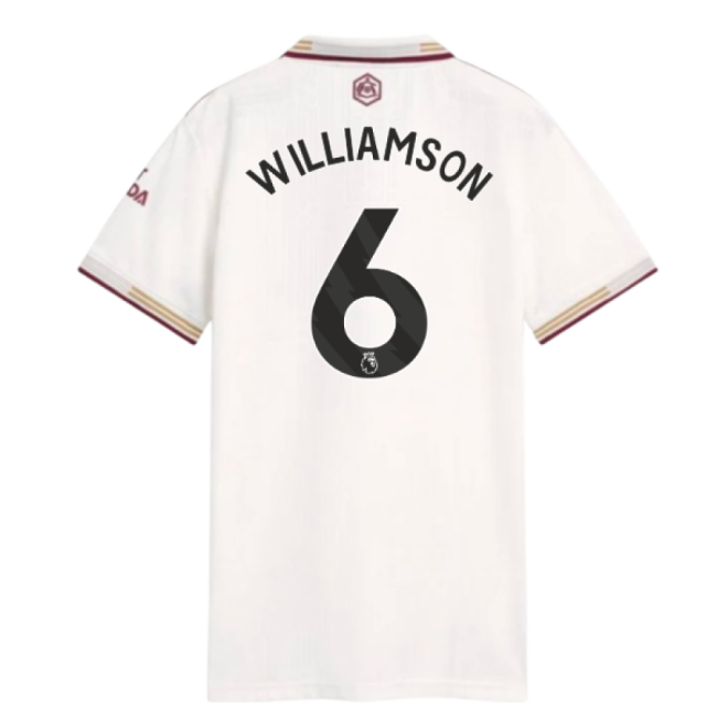 Arsenal 2025-20 Third Football Kit Williamson 6 L M Women S