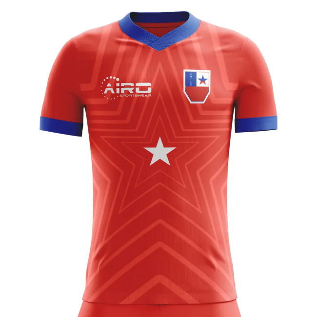 National 2025-2026 Chile Home Concept Football Shirt (Alexis 7) - Kids
