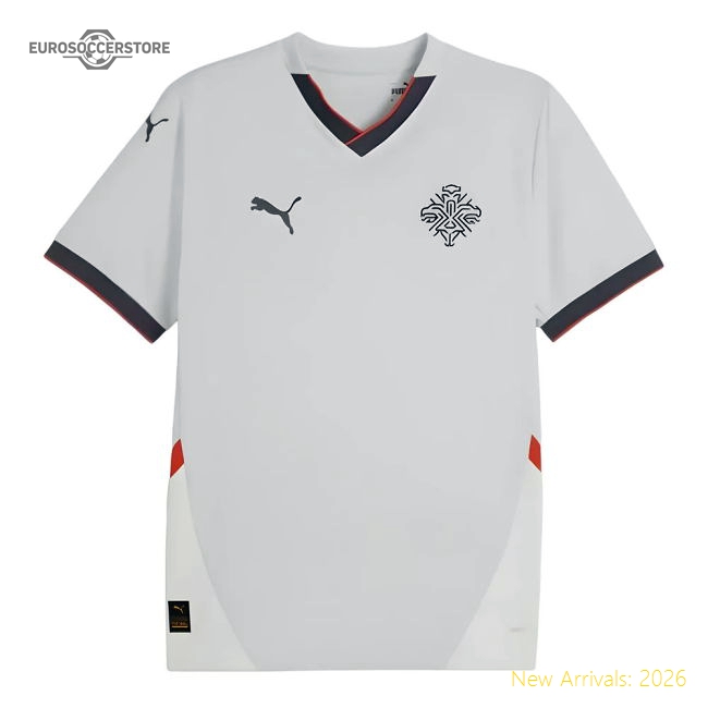High-performance European Team 2024-2025 Away Short Sleeve Jersey