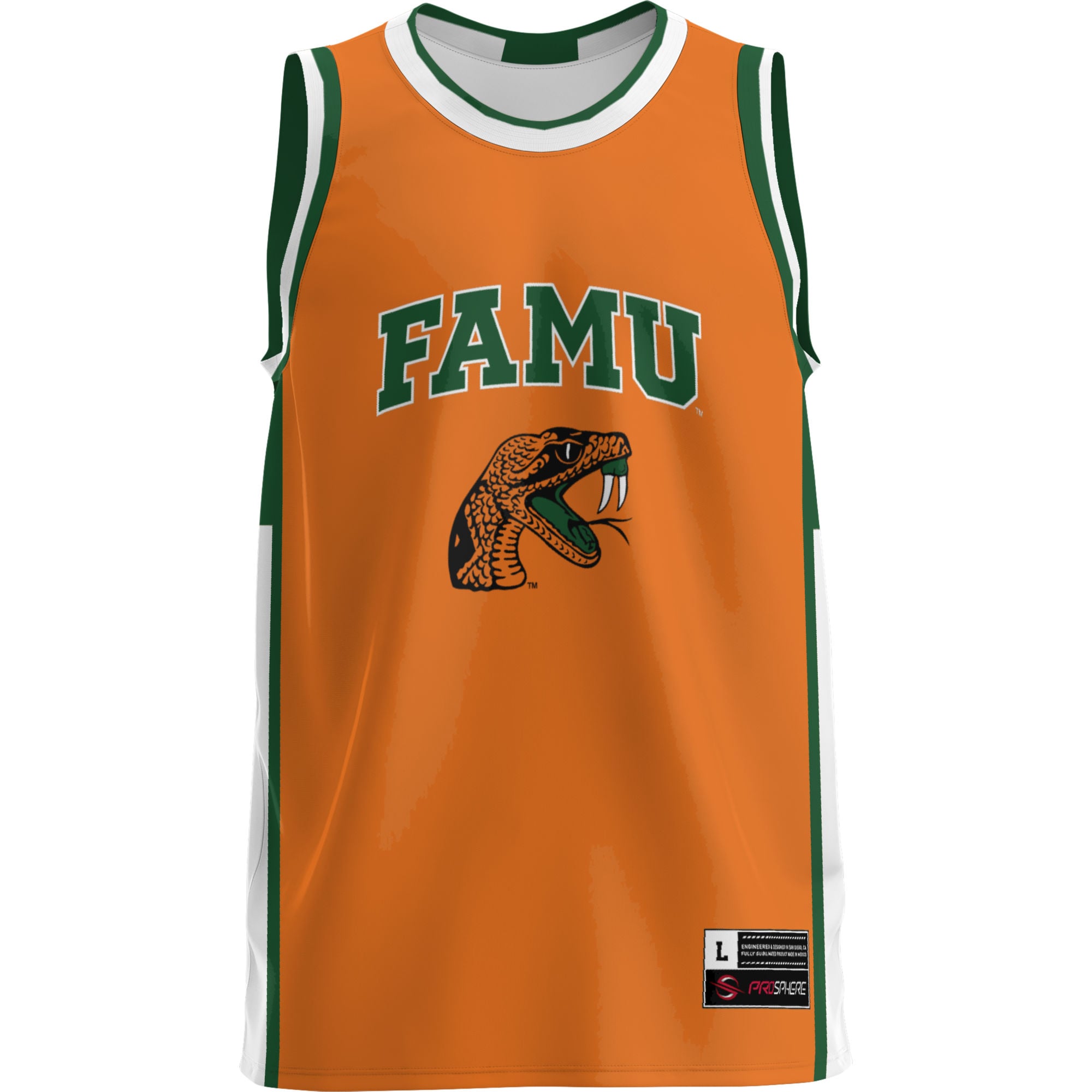 [NJP] Florida A&M Rattlers GameDay Greats Lightweight Basketball Jersey - Green