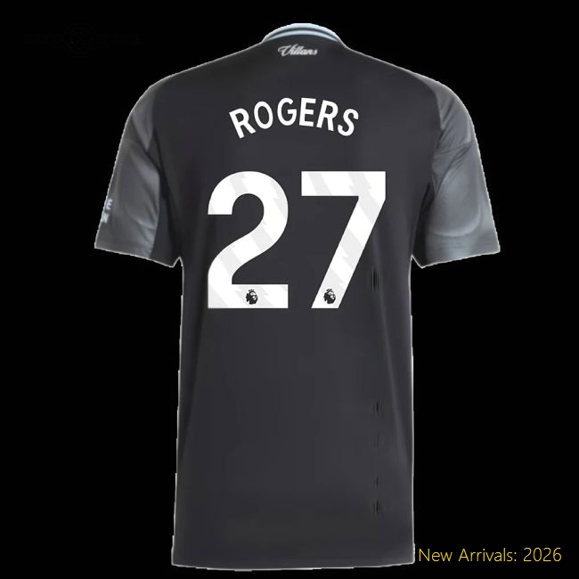 2025-2026 Aston Villa Away Authentic Jersey Rogers Nike Dri-fit