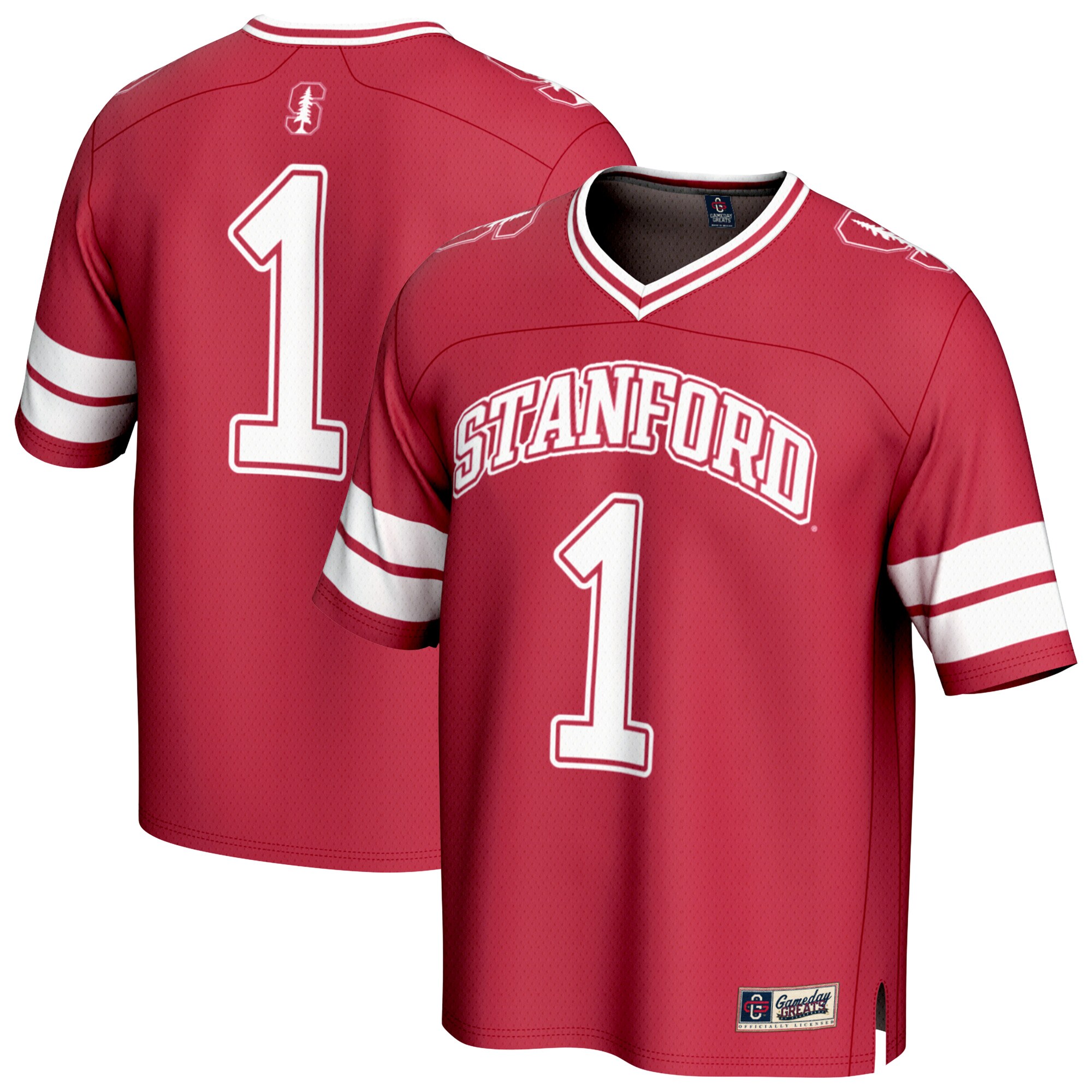 [DDG] Stanford Cardinal GameDay Greats Unisex Collegiate Football Fashion Jersey - Cardinal