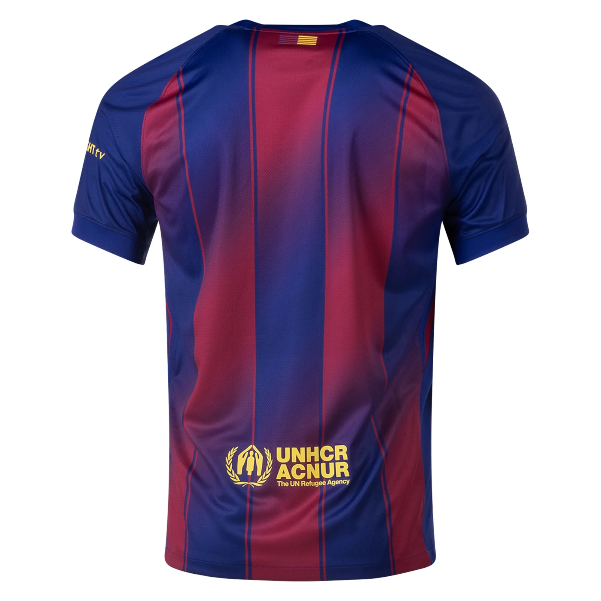 Barcelona Gold) 2025-2026 UCL Home Jersey – Authentic Shirt