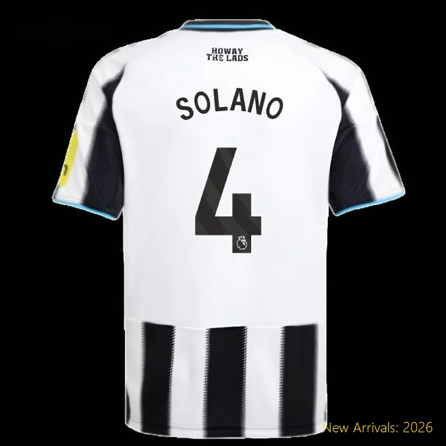 Gentle Newcastle Kids Solano Jersey 2025-2026 Breathable